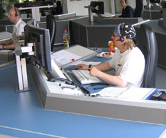Mitarbeiter am Computer