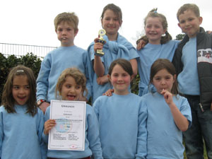 Bambini-Siegergruppe aus Epfenbach