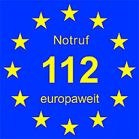 Notruf 112 europaweit