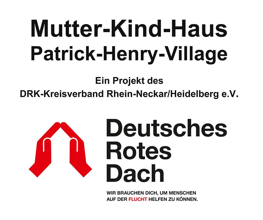 Bild größer ansehen Logo Mutter-Kind-Haus mit der Kampagne Deutsches Rotes Dach