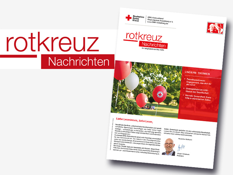 rotkreuz Nachrichten Ausgabe Mai 2025