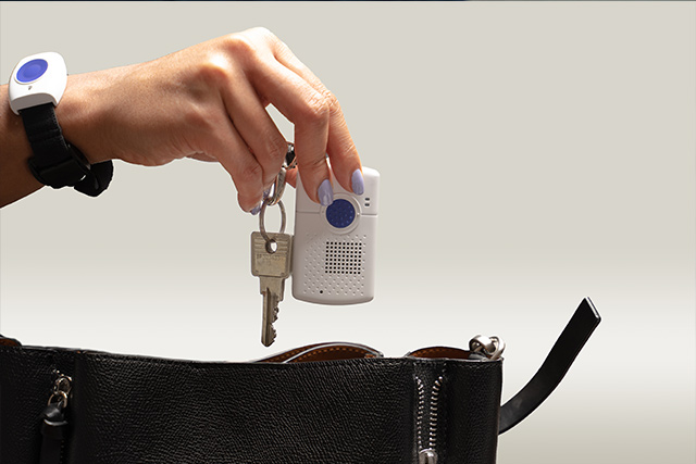 Informationen zum Mobilruf Notruf-Knopf das Mobilruf-Gerätes