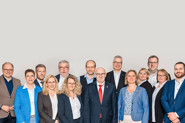 Gruppenbild mit dem Präsidiumsmitgliedern